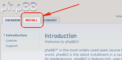 Instalar foro phpbb3